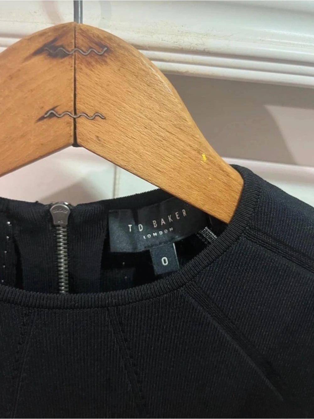 Ted Baker black midi dress - Picture 2 of 3